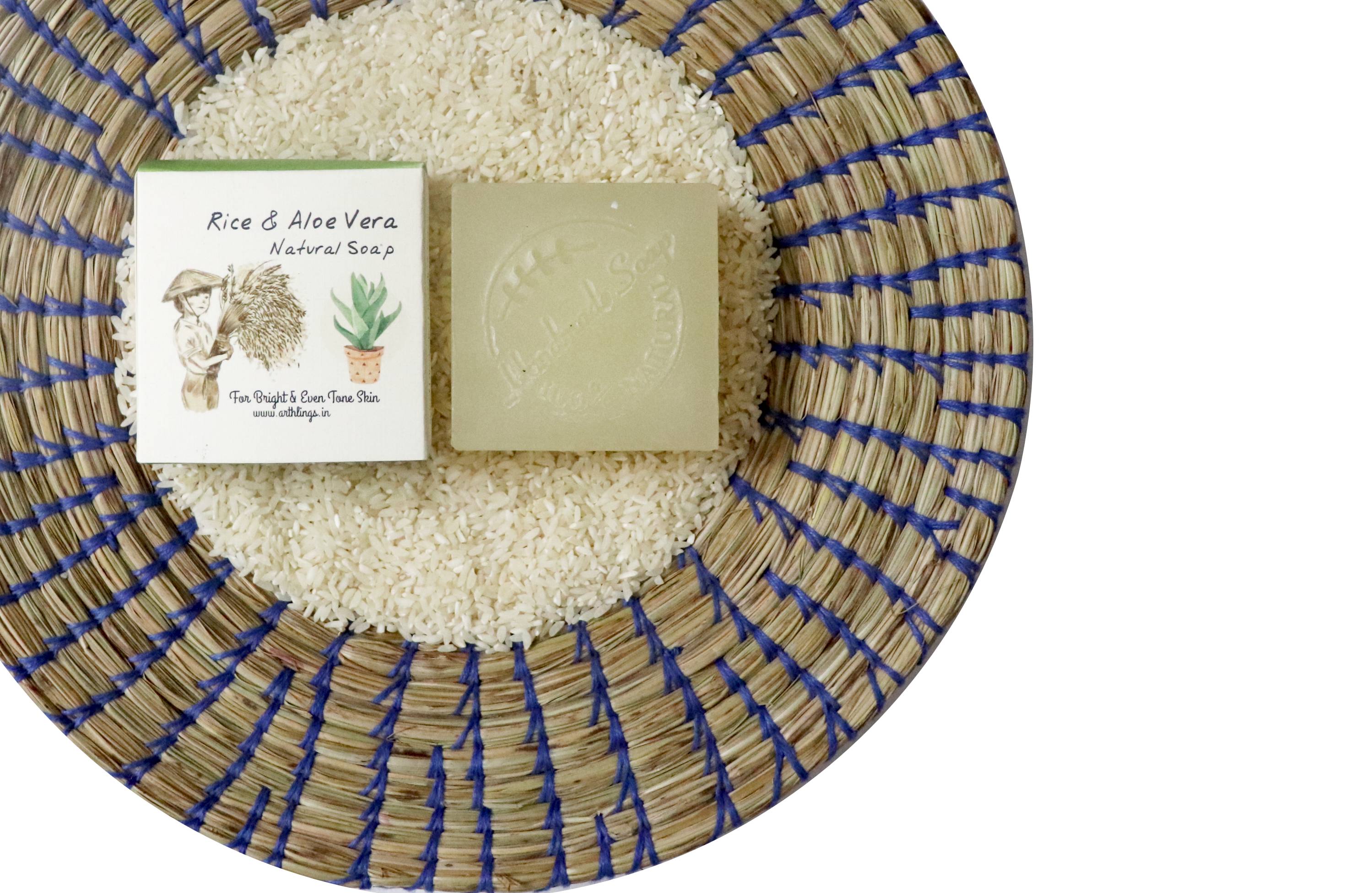 Rice & Aloevera Bathing Soap 100gm